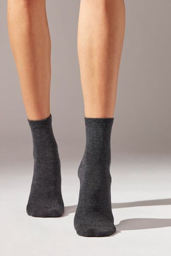 Short Socks with Trimmed Cuffs Woman Size 39-41 - Calzedonia - Modalova