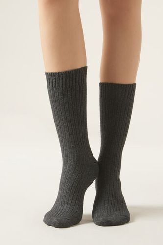 Wool and Cashmere Socks Woman Size TU - Calzedonia - Modalova