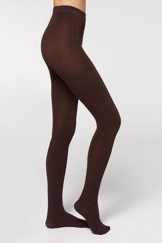 Opaque Matte Cashmere and Modal Tights Woman Size 3 - Calzedonia - Modalova
