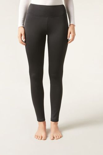 Plush Thermal Leggings Woman Size S - Calzedonia - Modalova