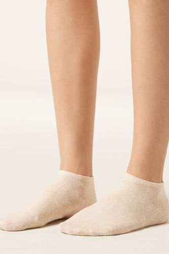 Unisex Cotton and Linen No-Show Socks Man Size 36-38 - Calzedonia - Modalova