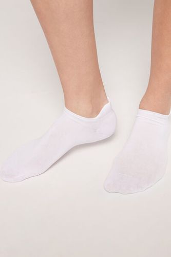 Unisex Cotton No-Show Socks with Back Tongue Man Size 37-39 - Calzedonia - Modalova
