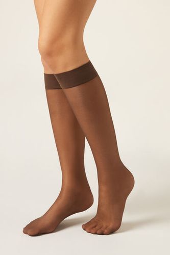Denier Comfort Cuff Knee-Highs Woman Size TU - Calzedonia - Modalova