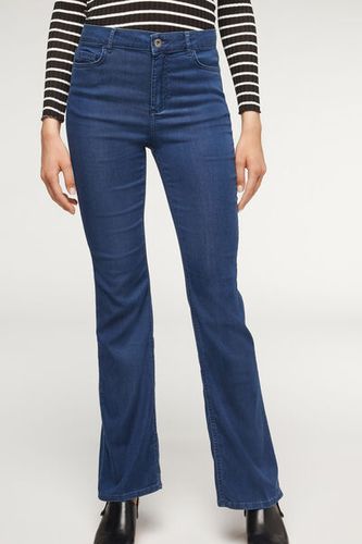 Eco Light Flared Denim Jeans Woman Blue Size S - Calzedonia - Modalova