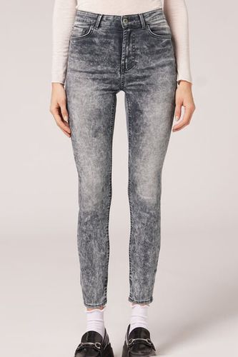High Waist Soft Touch Skinny Push Up Jeans Woman Size XS - Calzedonia - Modalova
