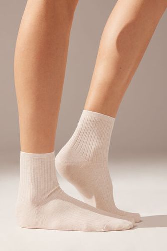Ribbed Short Socks Woman Size 36-38 - Calzedonia - Modalova