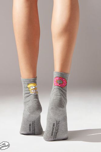 The Simpsons Short Socks Woman Size TU - Calzedonia - Modalova