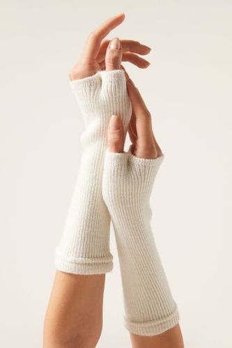 Plush Effect Fingerless Gloves Woman Size TU - Calzedonia - Modalova