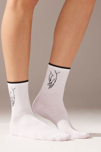 Romantic Style Short Socks Woman Size TU - Calzedonia - Modalova