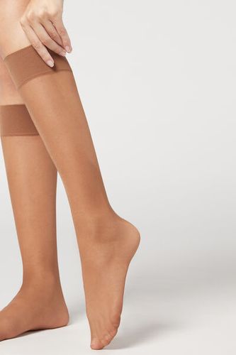 Denier Comfort Cuff Knee-Highs Woman Size TU - Calzedonia - Modalova