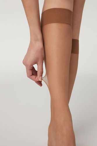 Denier Sheer Comfort Cuff Knee-Highs Woman Size TU - Calzedonia - Modalova