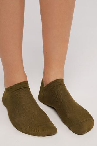 Unisex Cotton No-Show Socks Man Green Size 42-43 - Calzedonia - Modalova