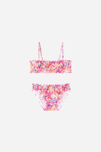 Girls' Two Piece Swimsuit Blurred Flower Girl Multicolor Size 8 - Calzedonia - Modalova