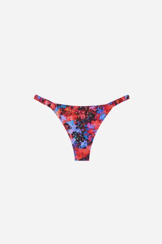 Brazilian Swimsuit Bottoms Blurred Flowers Woman Size L - Calzedonia - Modalova