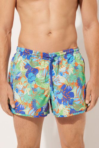 Men’s Patterned Swimming Trunks Ibiza Man Multicolor Size M - Calzedonia - Modalova
