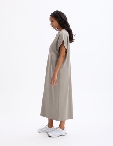 Robe longue sans manches en coton - gris - celio - Modalova