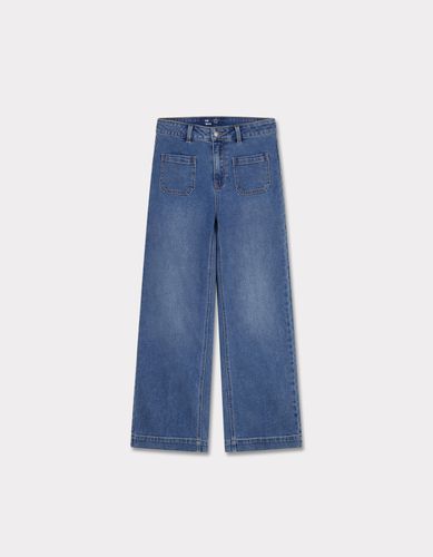 Pantalon large - denim - celio - Modalova