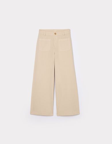 Pantalon large - naturel - celio - Modalova