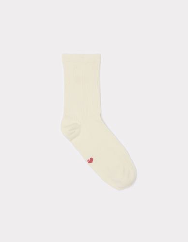 Chaussettes courtes en coton - écru - celio - Modalova