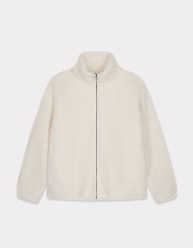 Veste polaire fluffy - écru - celio - Modalova