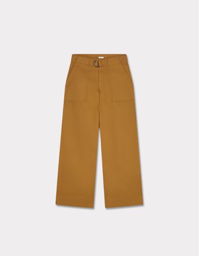 Pantalon poches cargo à ceinture - vert - celio - Modalova