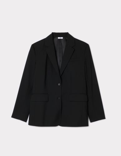 Veste blazer oversize - noir - celio - Modalova