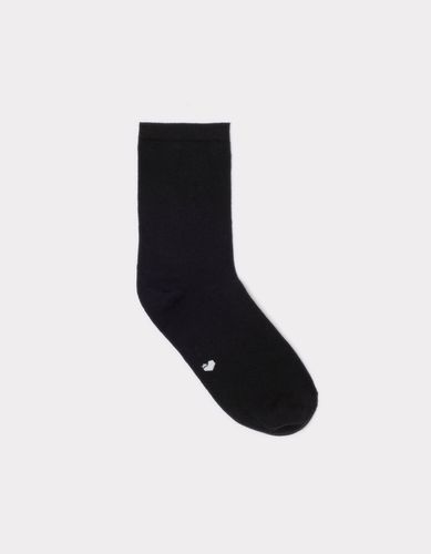 Chaussettes courtes en coton - noir - celio - Modalova