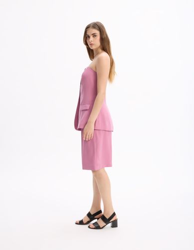 Short habillé droit - rose - celio - Modalova
