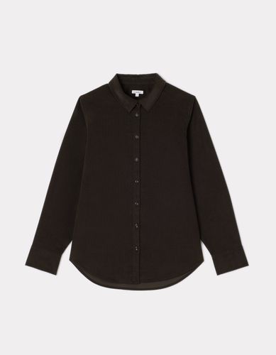 Chemise droite en velours côtelé - celio - Modalova