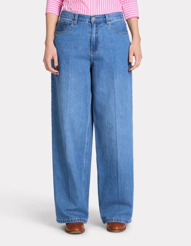 Jean baggy - bleu - celio - Modalova