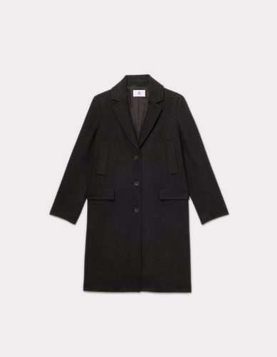 Manteau long oversize - gris - celio - Modalova