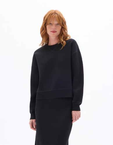 Pull boxy en maille compacte - noir - celio - Modalova