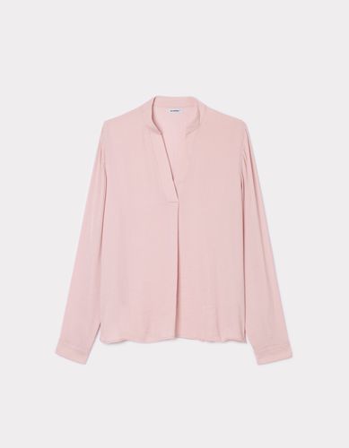 Blouse fluide à manches longues - rose - celio - Modalova