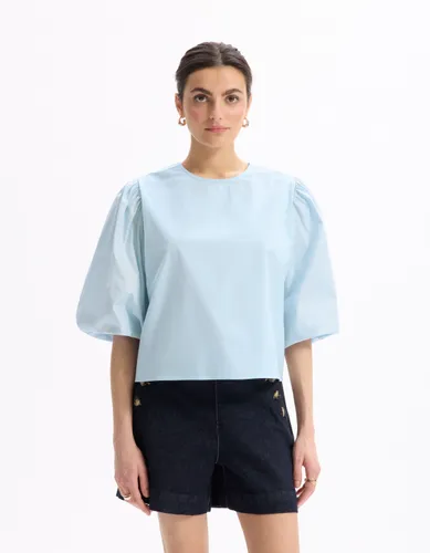 Blouse - bleu clair - celio - Modalova