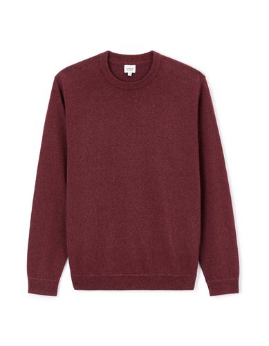 Pull col rond 100% coton - bordeaux - camaieu - Modalova