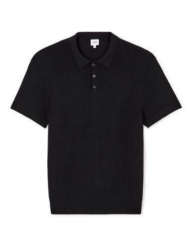 Polo jersey regular - noir - camaieu - Modalova