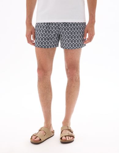 Saint-Tropez - Maillot de bain marine imprimé - camaieu - Modalova