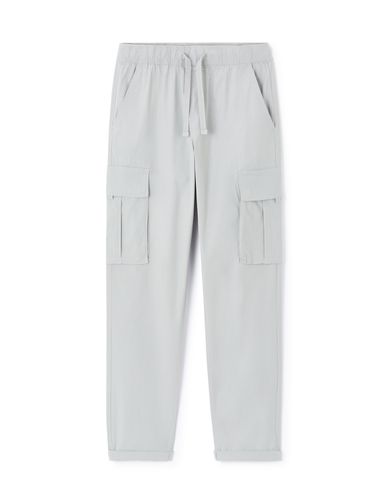 Pantalon cargo straight - gris - camaieu - Modalova