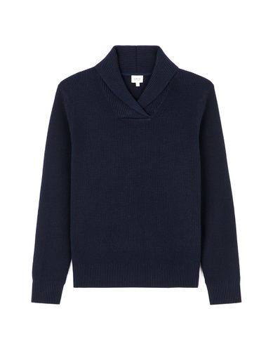 Pull THERMOLITE® col rond - marine - camaieu - Modalova