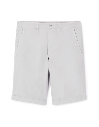 Bermuda coton stretch - gris - camaieu - Modalova