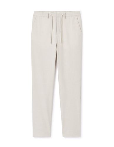 Pantalon 24H stretch - beige - camaieu - Modalova