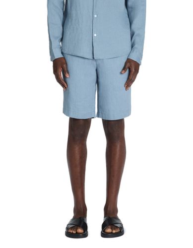 Bermuda 100% lin - bleu - camaieu - Modalova