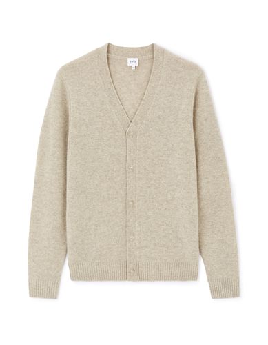 Cardigan 100% laine - beige - camaieu - Modalova