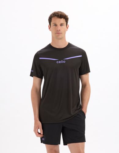 Lucas Pouille - T-shirt noir - camaieu - Modalova