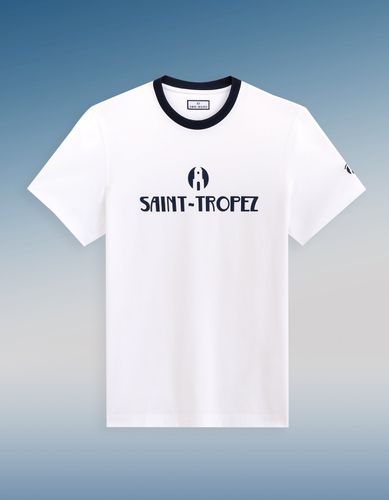 Saint-Tropez - T-shirt en coton - camaieu - Modalova