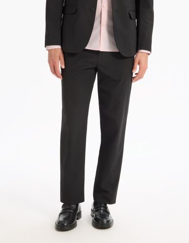 Pantalon straight infroissable - camaieu - Modalova