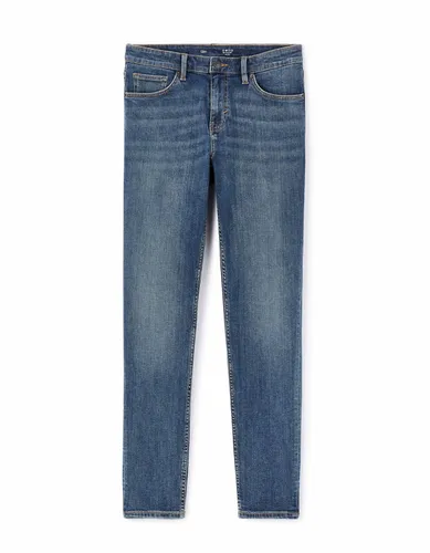 Jean slim coton stretch C25 - bleu - camaieu - Modalova