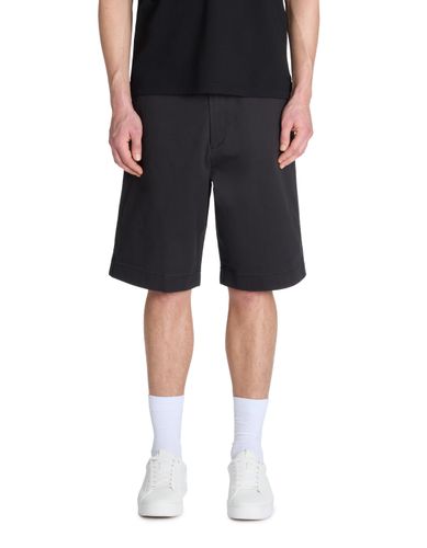 Bermuda baggy stretch - noir - camaieu - Modalova