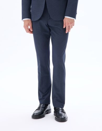 Pantalon de costume slim bi-stretch - moyen - camaieu - Modalova