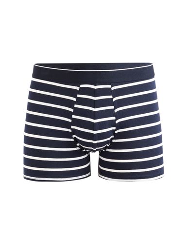 Boxer en coton stretch imprimé - camaieu - Modalova